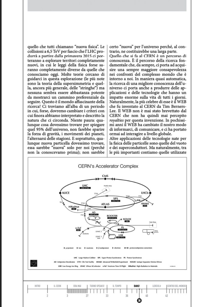 Estratto dell'articolo "L'universo? Tutta colpa del Big Bang" scritto da Antonella Del Rosso (CERN) per il numero OraMai di Comics&Science