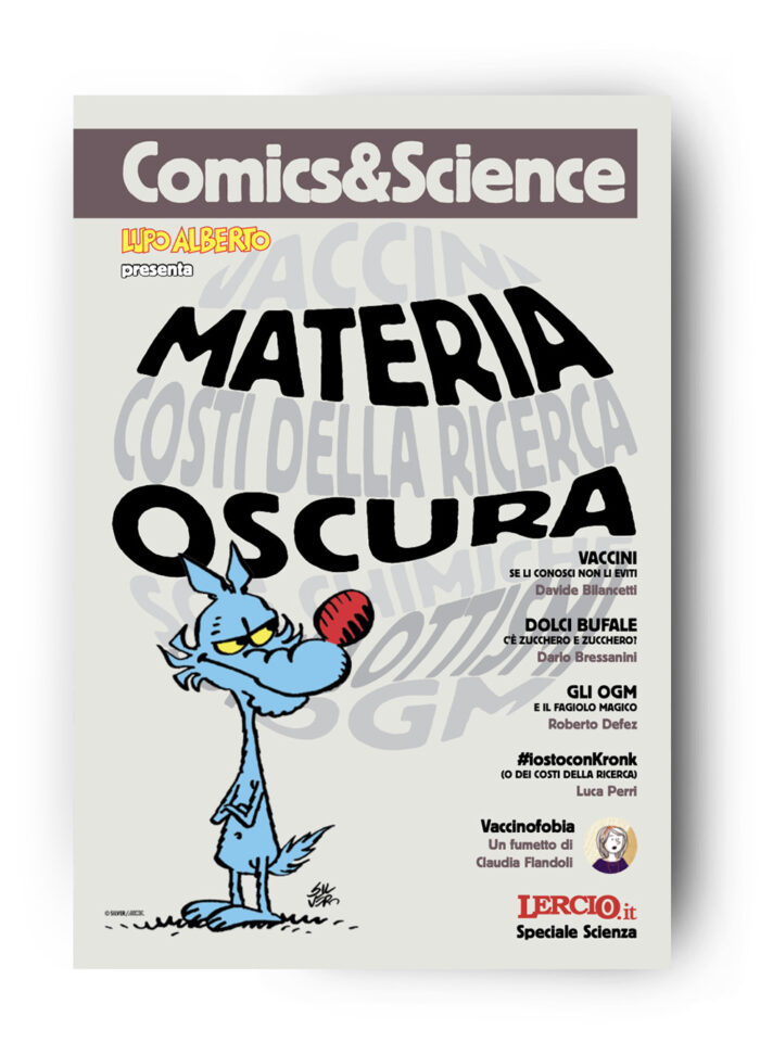 Copertina di Comics&Science Materia Oscura, LUPO ALBERTO di Silver