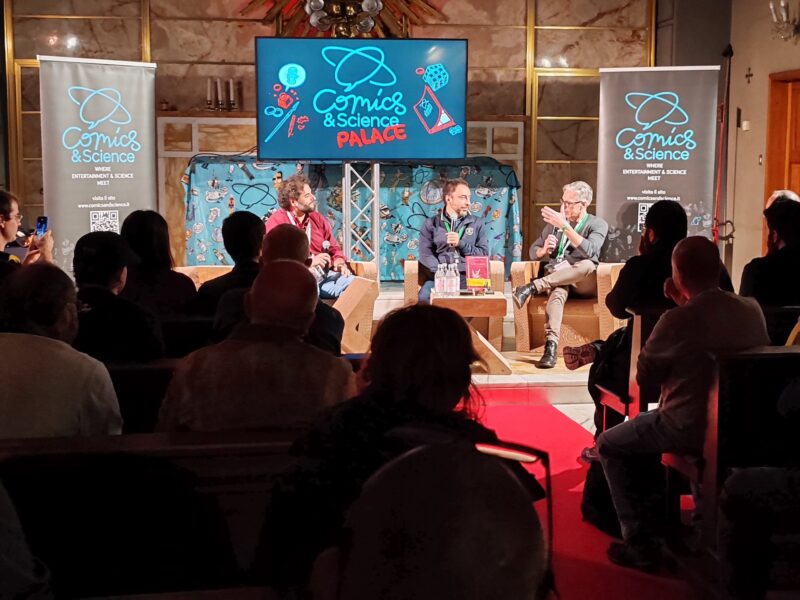 Conferenza al Comics&Science PALACE 2023 con Leo Ortolani