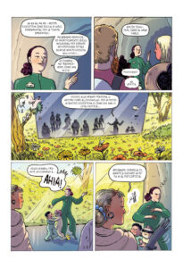 Comics&Science The Biodiversity Issue, seconda tavola disegnata da Sara Menetti